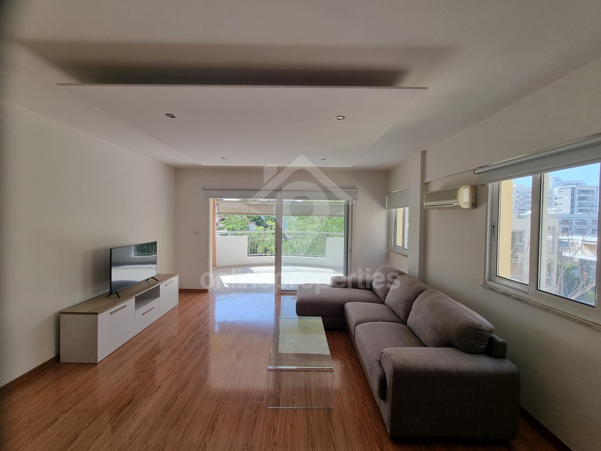 Centrally located 2-bedroom apartment (partly furnished)  in the heart of the city center