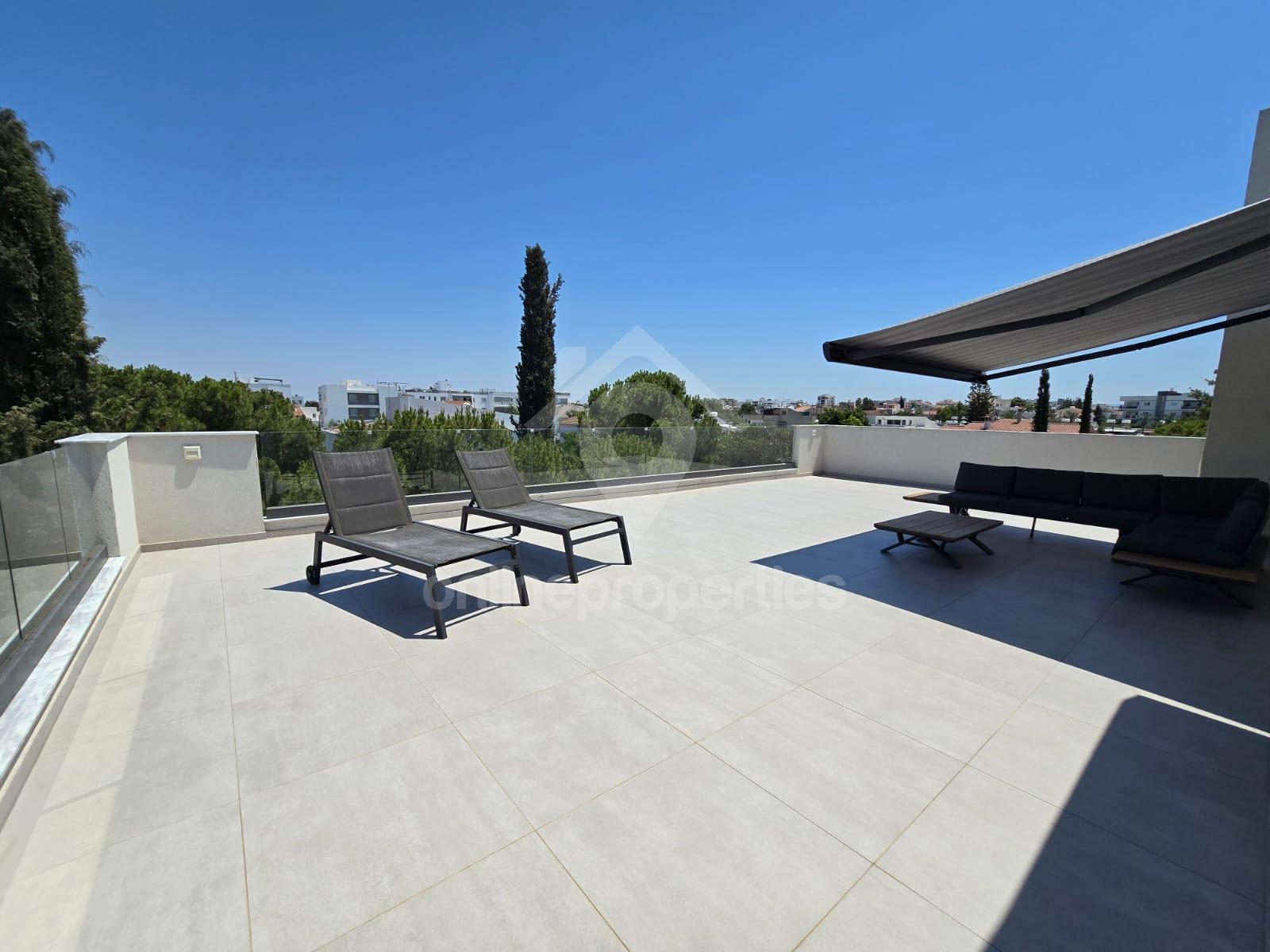 Modern fully furnished 2bedroom flat with a big veranda