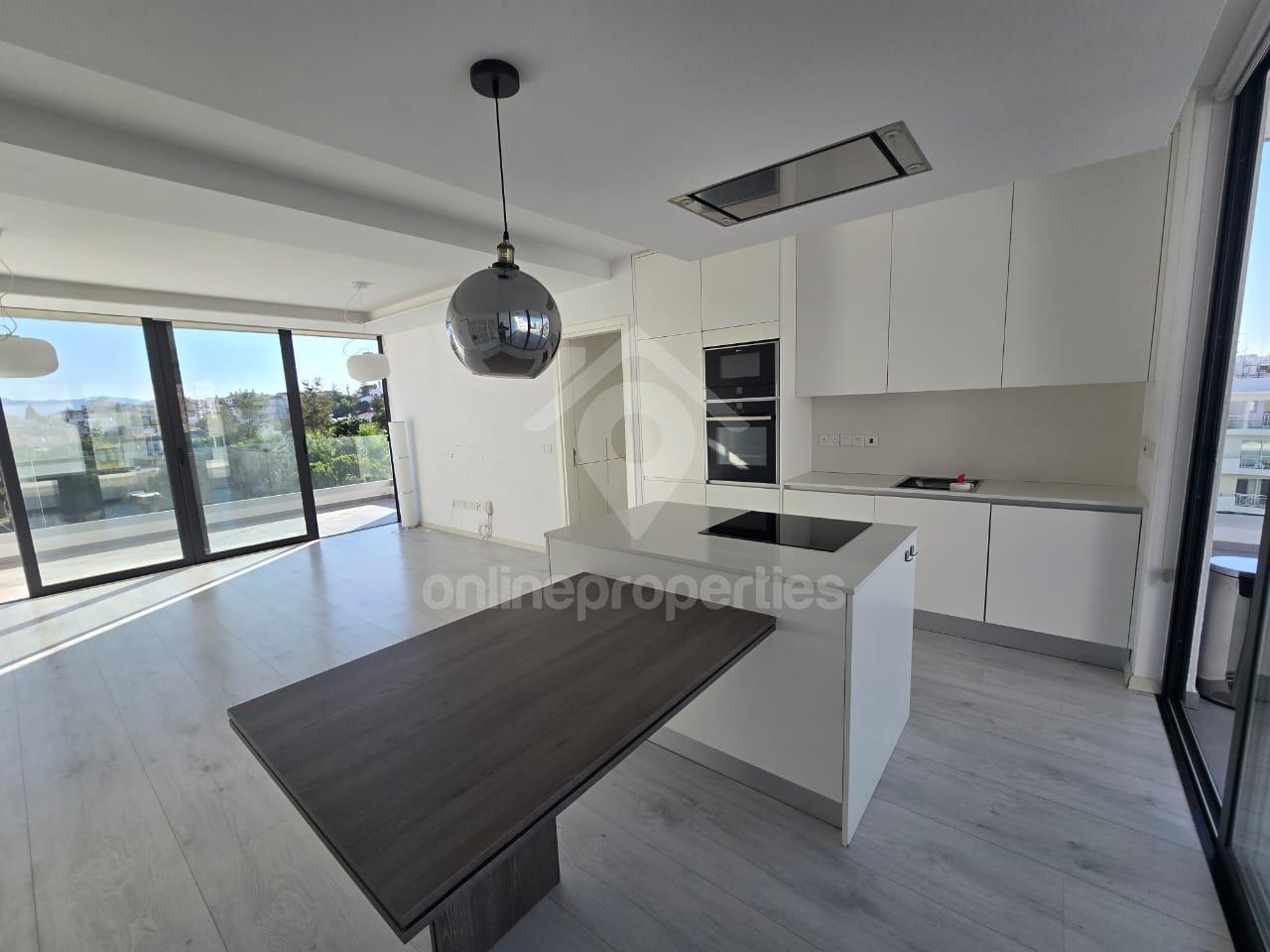 2-bedroom penthouse walking distance to the Mall of Engomi