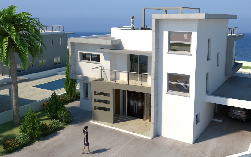 Exlusive beachfront villas