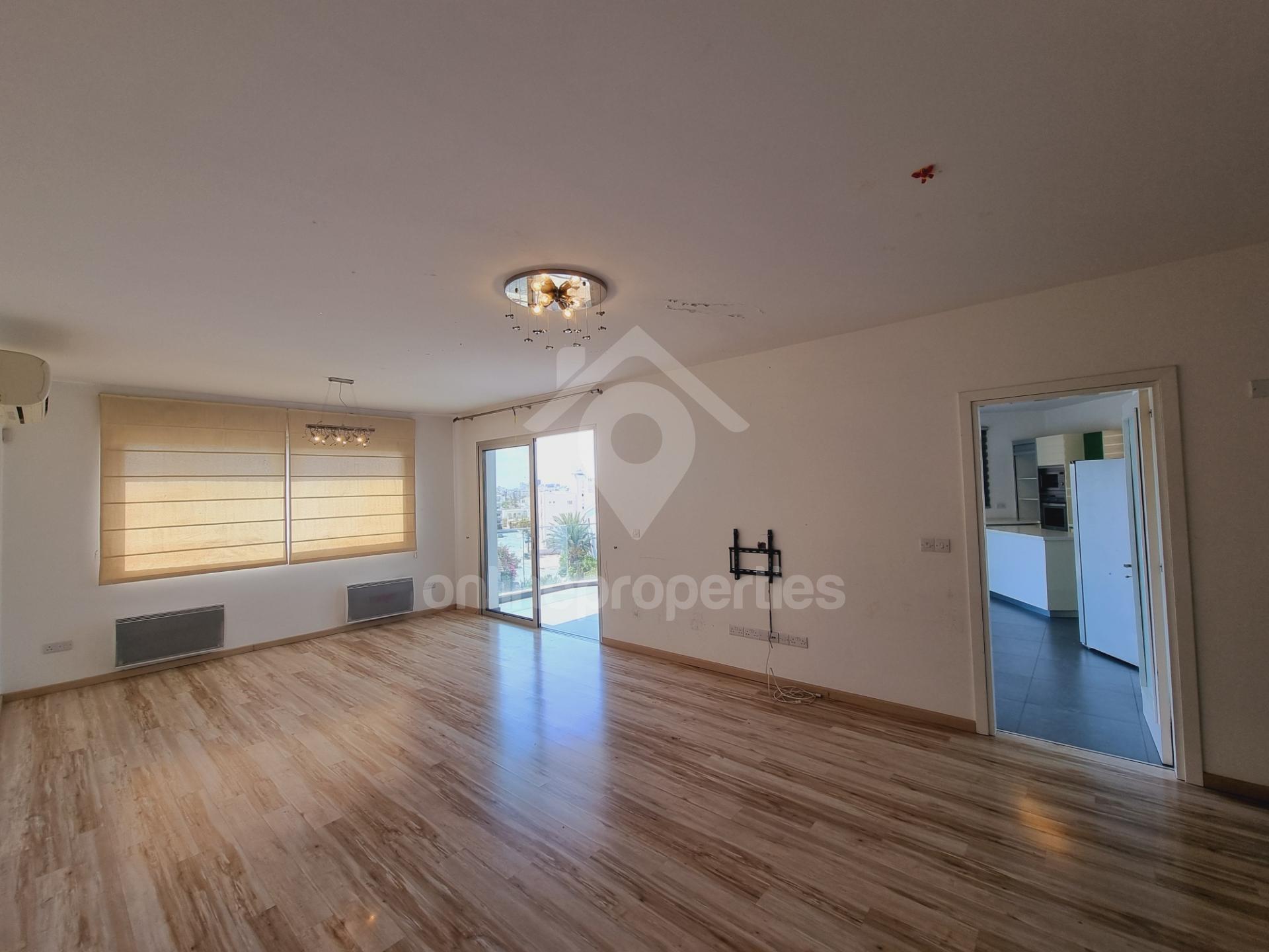 Park-View Serenity: Unfurnished 3-Bedroom Haven in Acropolis