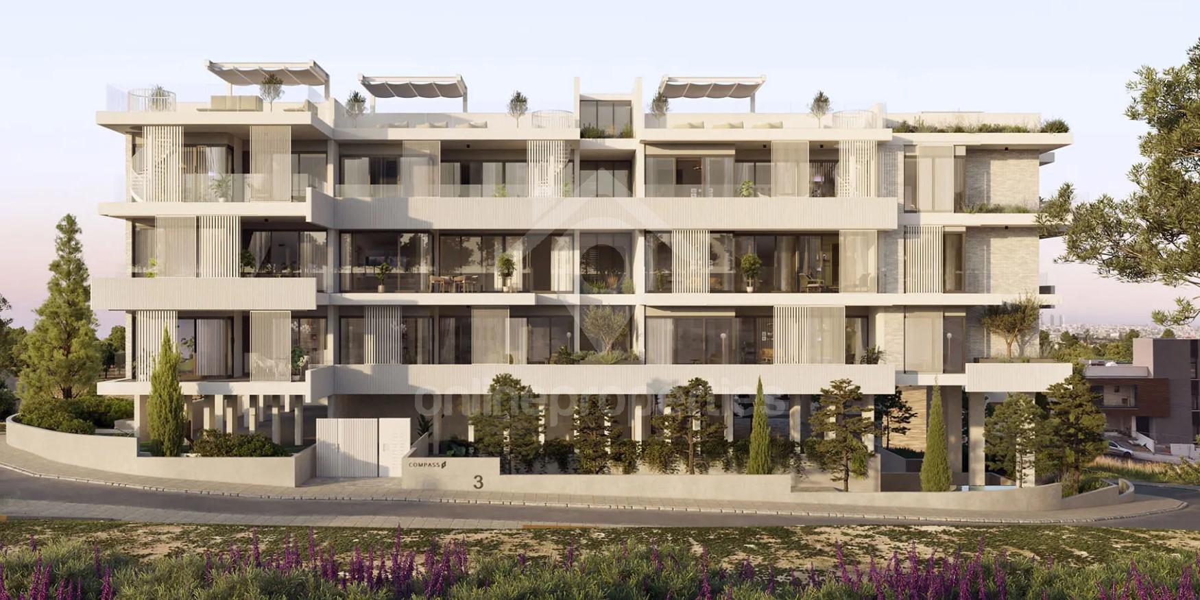 Contemporary designed new luxurious  apartments in an exclusive area 
