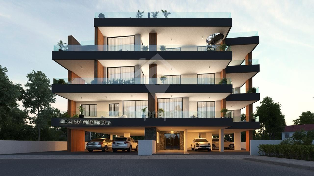 Contemporary designed block of flats 