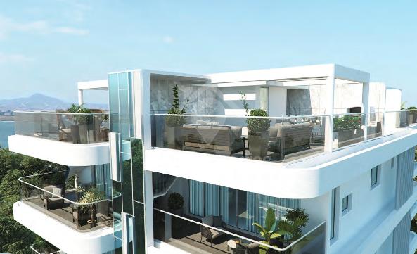 Luxurious Penthouses with Roof Gardens, access to Blue Flag Beach 