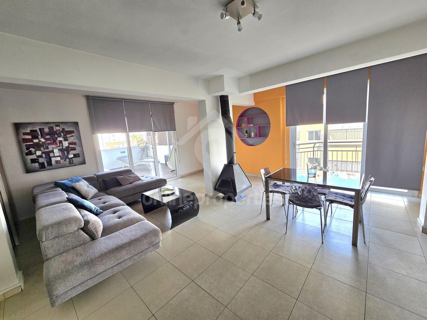 2 bedroom Penthouse nicely modern furnished