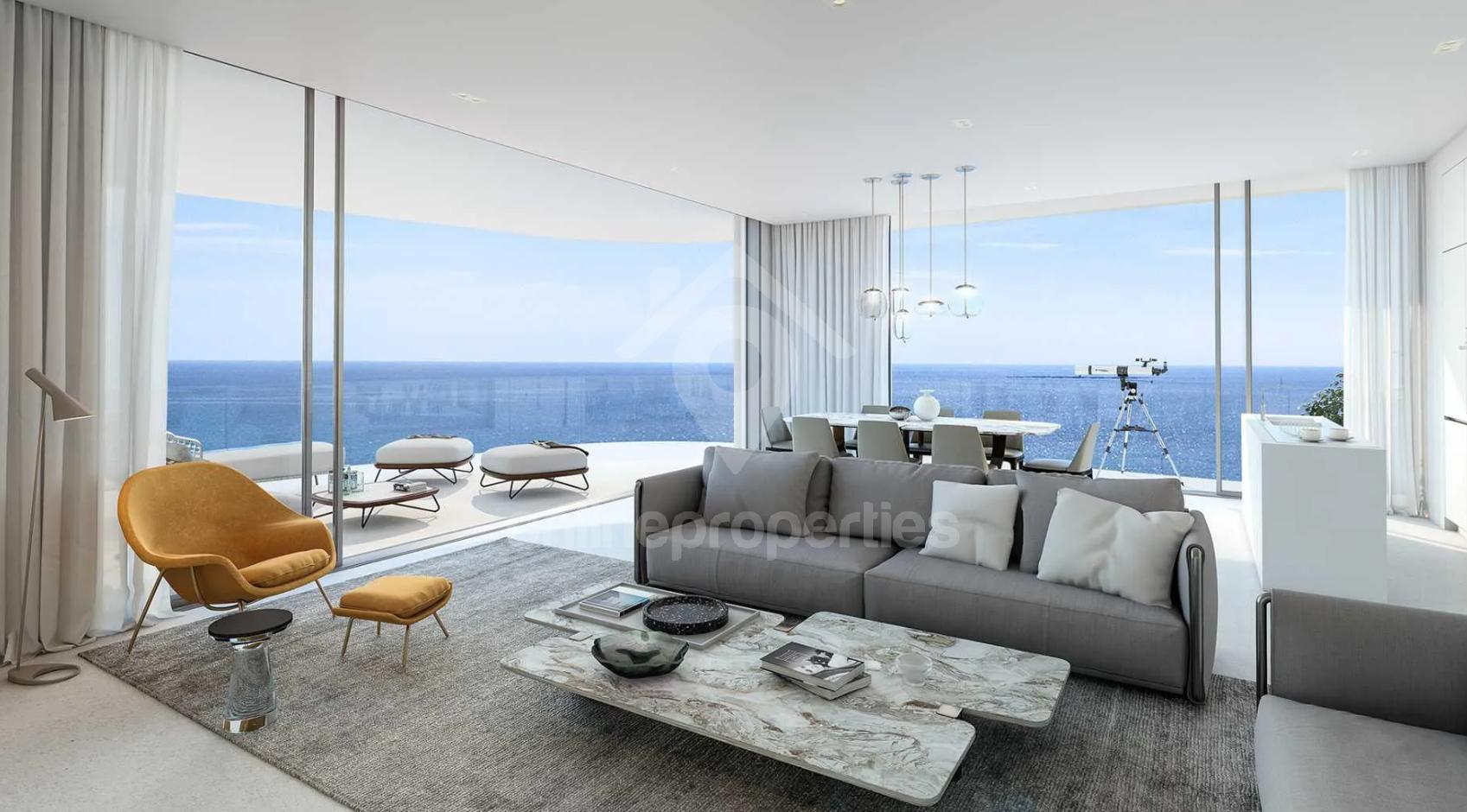 Stunning penthouses, new residential tower by the sea