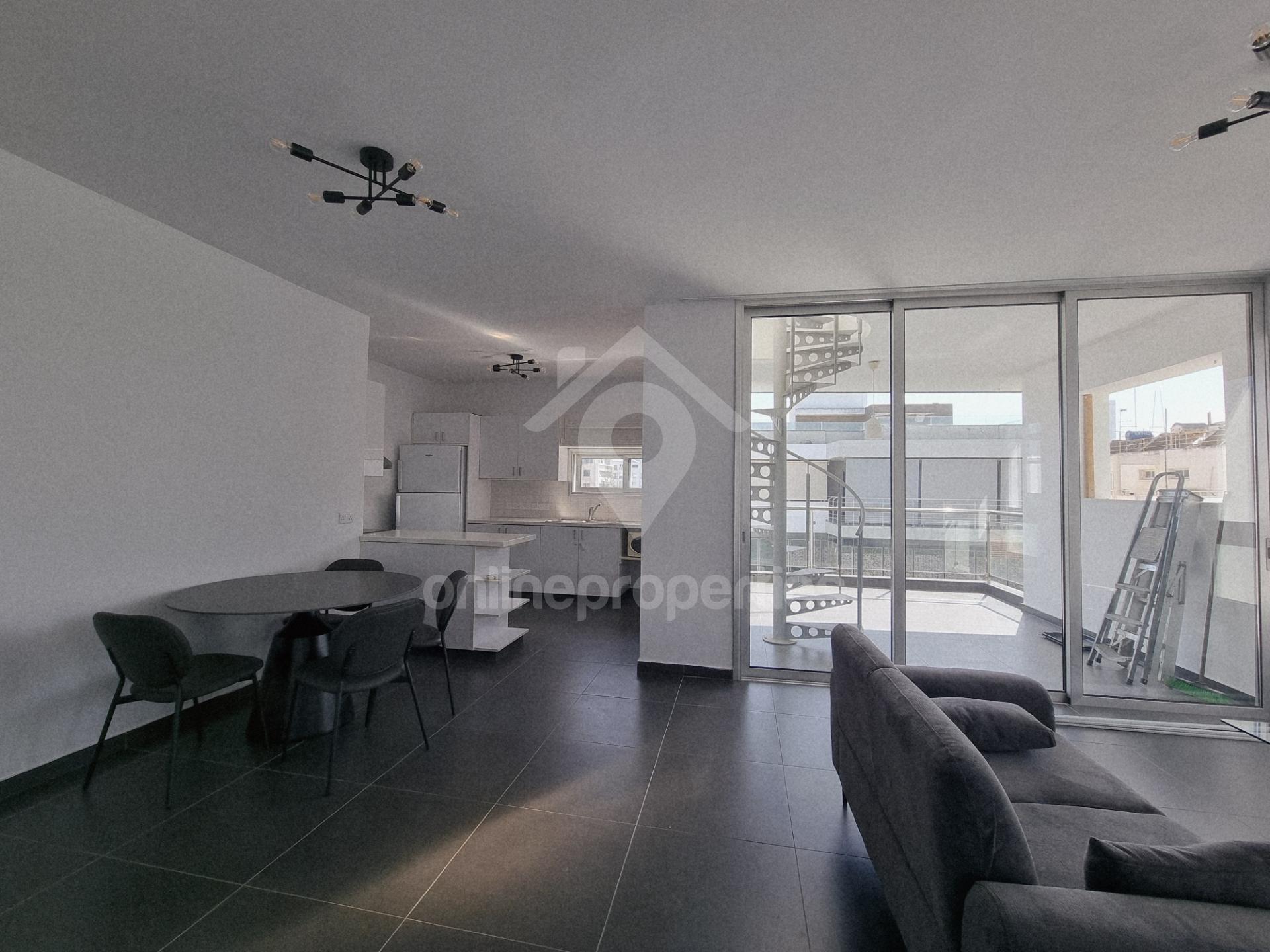 Modern Furnished 3-bed with roof terrace in Acropolis