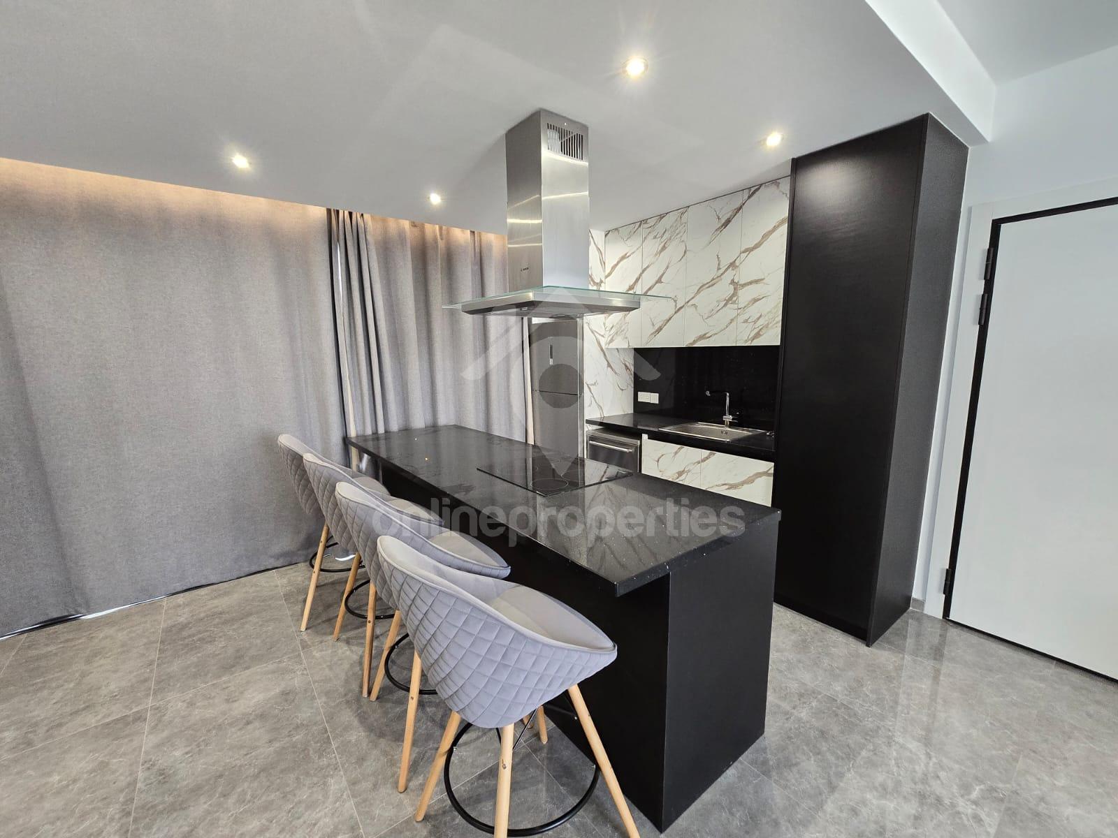 Modern luxury two-bedroom fully furnished apartment close to Areteio