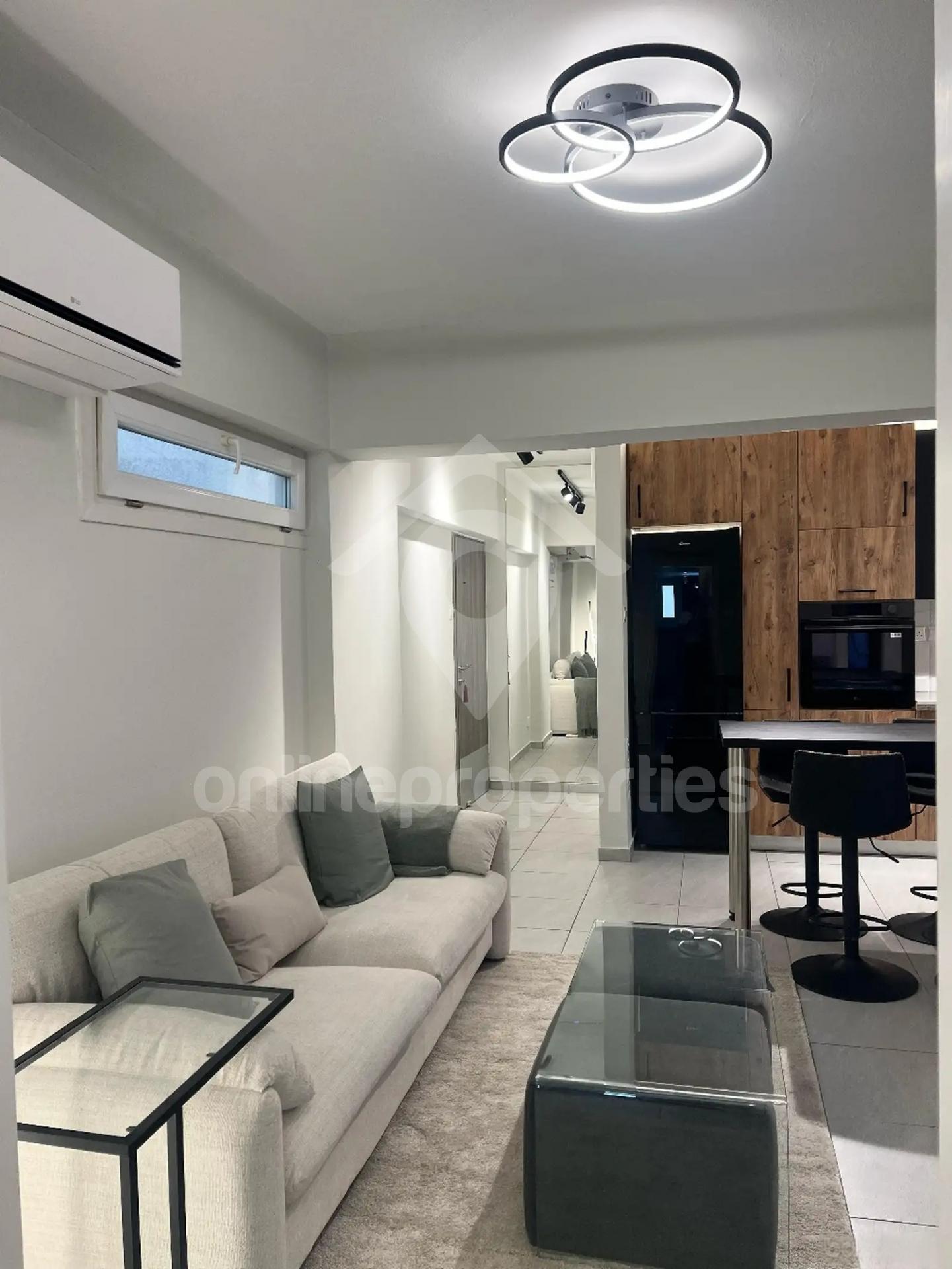 2 Bedroom Newly Renovated Apartment in the Heart of Engomi