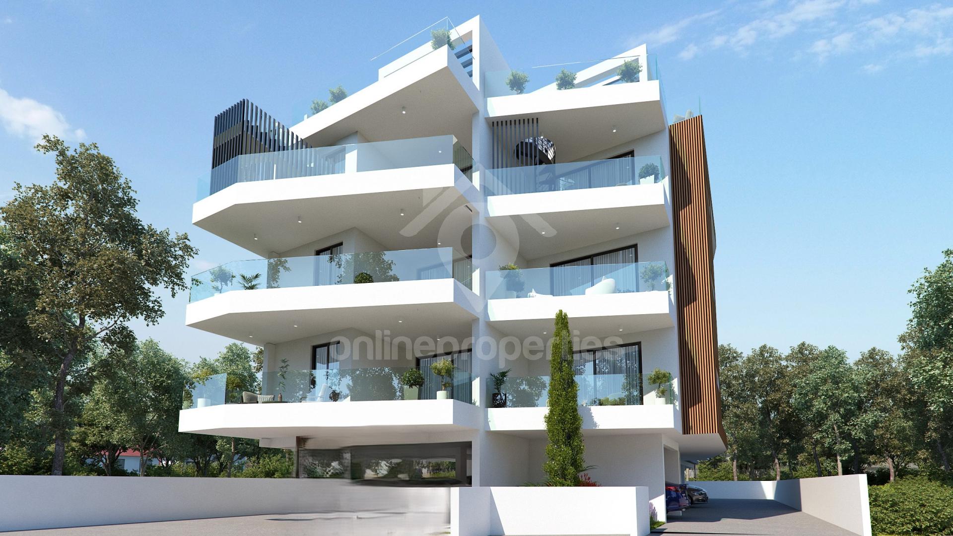 Eye catching building with apartments 