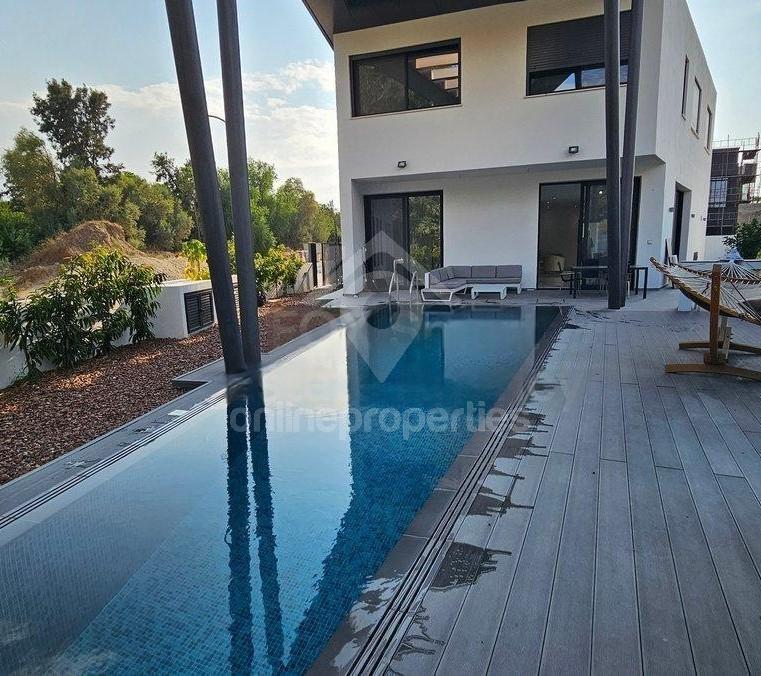 Modern 4-Bedroom Home with Pool & Garden in Prime Strovolos Location