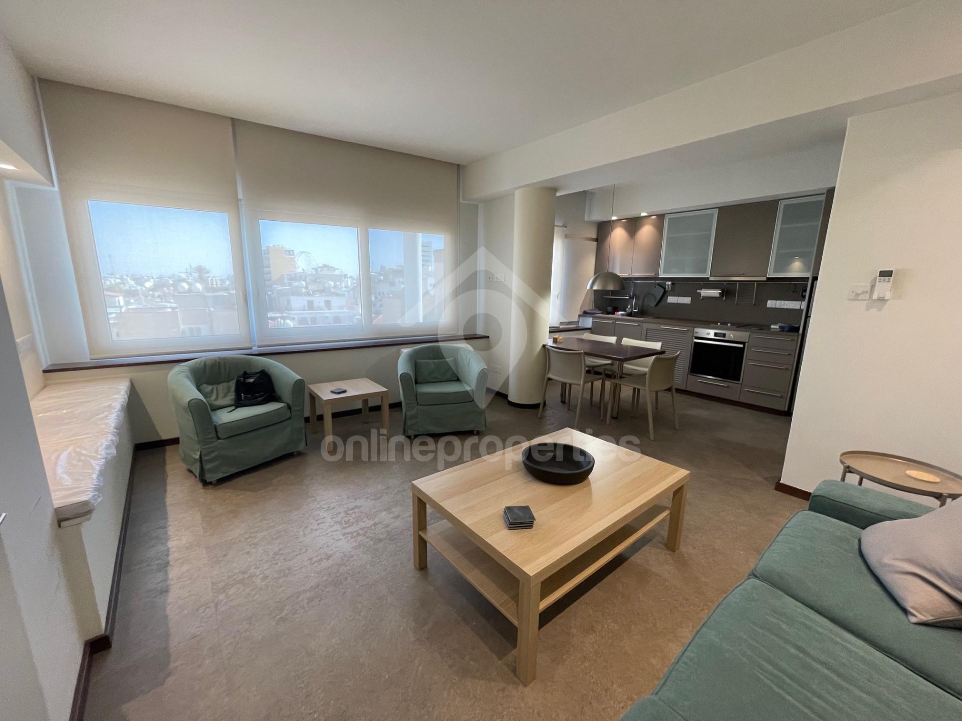 A super modern, spectacular fully renovated   & furnished 2-bedroom/ Price includes common expenses,Internet,Cytavision and garbage disposal fees