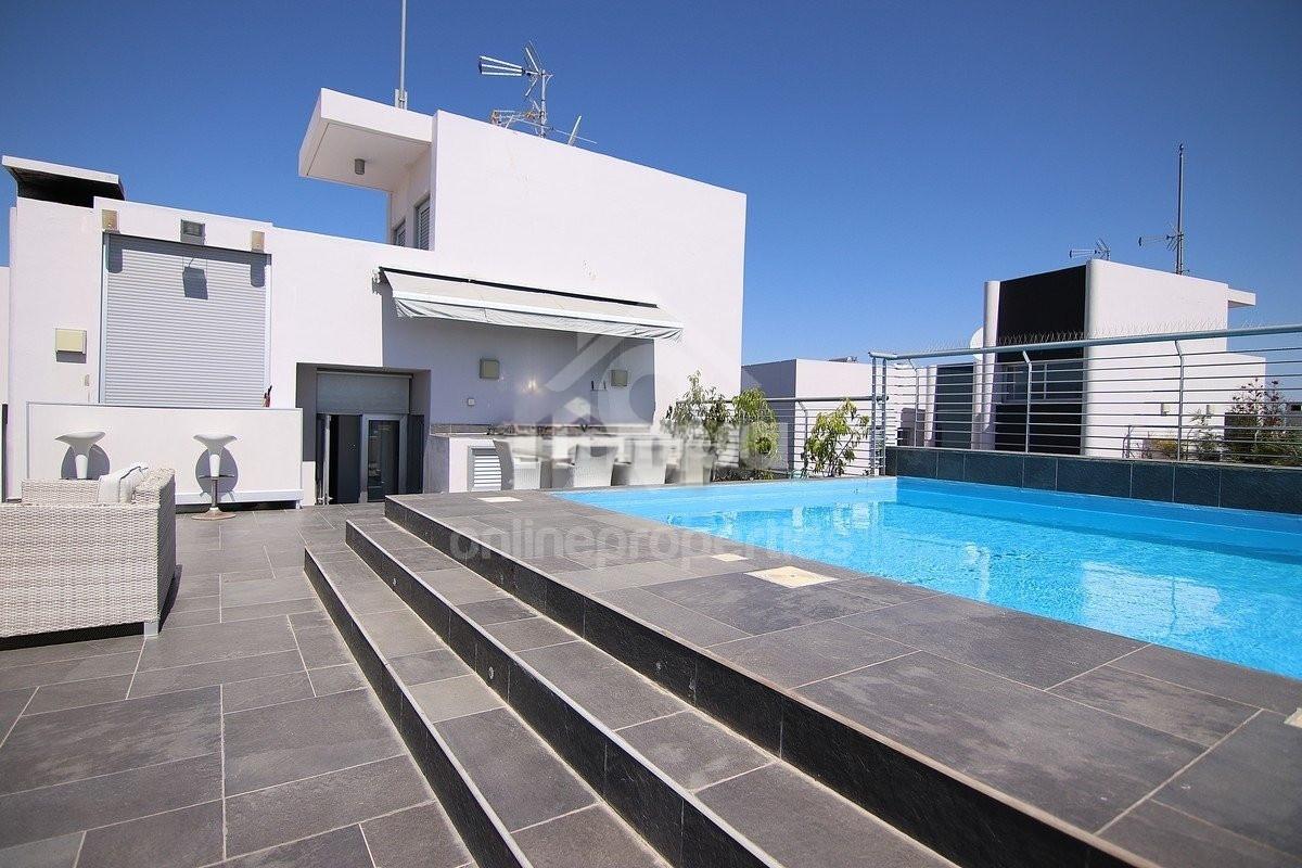 Spacious 3-Bedroom Apartment for Rent in Strovolos with Private Pool and Roof Garden